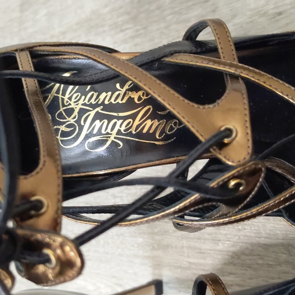 Alejandro Ingelmo Specchio Bronze Shoes - Picture 2 of 11